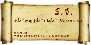 Sövegjártó Veronika névjegykártya